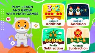 Math Games For Kids  MathPlay Preschool Math App Trailer I FunForKidsTV