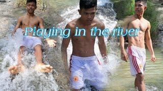 Menjelajah Sungai Buat Mandi #mandi #sungai #menjelajah #cool