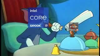 Intel Vs AMD Funny Meme  I9 13900K VS R9 7950X  Tom & Jerry  JOHN TECH