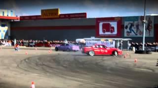 Octav Chelaru XSW R33 vs Diego Quaranta E46 Drift Battle Top16 - CNDR 2013 Rd. 1 Iasi Romania