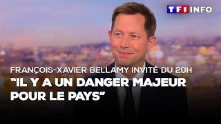 François-Xavier Bellamy invité du JT de 20H  il y a un danger majeur pour le pays