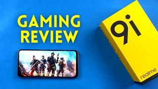 Realme 9i Gaming Test and Review in English  Realme 9i Gaming Features Settings and Graphics Test