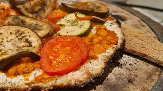 Glutenfreier Pizzateig aus Hirse