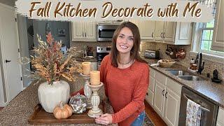 COZY FALL KITCHEN DECORATE WITH ME  FALL 2023 DECOR IDEAS