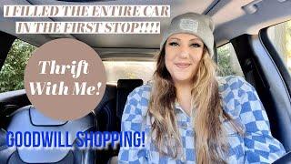 BEST FIRST 5 MINUTES THRIFTING EVER Thrift With Me Goodwill Thrift Haul  Valuable Vintage