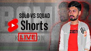 Live Solo vs Squad & Randoms in #pubgmobile #bgmilive #shorts