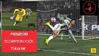 PES 2019 - New  SCORPION KICK GOALS Tutorial PS4 PS3#25