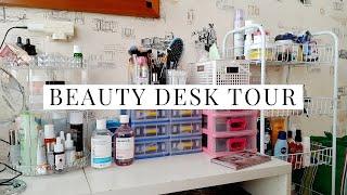 BEAUTY DESK TOUR  Koleksi Skincare & Make-up 