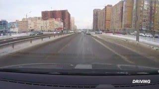 Driving to the center of Kazan 2016 Republic of Tatarstan Russia