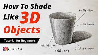 How To Do Shading with Pencil Drawing Class 10  Tutorial for Beginners