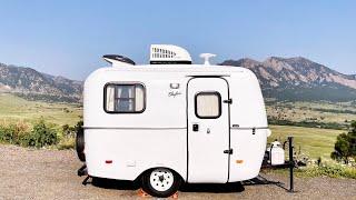 Camp Boulder  Skyler the Scamp Virtual Tour  RV & Camper Rentals Boulder Colorado