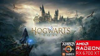 Hogwarts Legacy - Ryzen 5 5600X + RX 6700 XT - 1080 ULTRA Settings