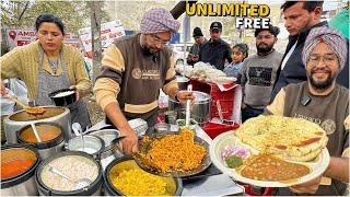60- Heavy Rush Bullet wala 4x4 Desi Punjabi Lunch  Street Food India