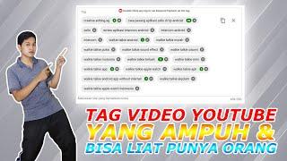 CARA Membuat TAG Video Youtube & Melihat TAG Orang Lain Lewat Android 2020