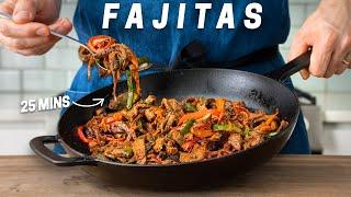 Easy Weeknight Steak Fajitas  WEEKNIGHTING