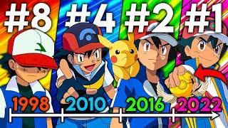 Wie Ash Ketchum zum Champ wurde - Alle 8 Pokemon Ligen Erklärt