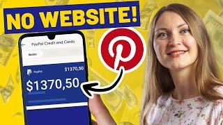 Make $1370+ Per WEEK With Pinterest Affiliate Marketing NO WEBSITE