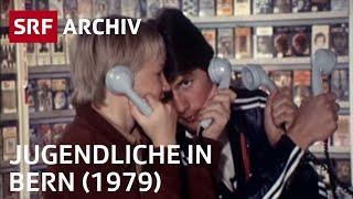Unerwünschte Jugendliche in Bern 1979  Jugendszenen in der Schweiz  SRF Archiv