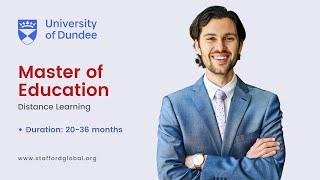 Online Masters in Education Degree  University of Dundee UK