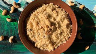 Dry Suji Halwa Recipe  Dry Semolina Halwa  Easy Sweet Recipe