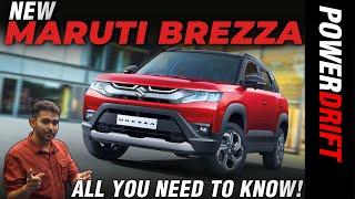 2022 Maruti Suzuki Brezza  Talking Design Engines and Features  PowerDrift