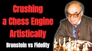 The Greatest Human Win Over a Chess Engine