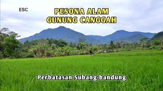 Pesona alam gunung canggah subang selatan