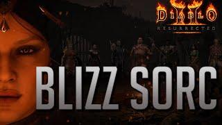 GUIDE Diablo 2 Resurrected - BLIZZARD SORCERESS - One of the Best Starting Builds for Magic Find