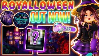 2022 WAVE ONE ROYALLOWEEN HALLOWEEN UPDATE OUT NOW ROBLOX Royale High Tea Spill Stream