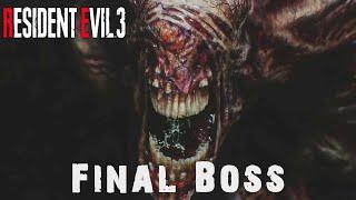 RESIDENT EVIL 3 Final Boss HDR 60 FPS