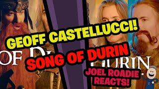 SONG OF DURIN  Bass Singer Cover  Geoff Castellucci - Roadie Reacts