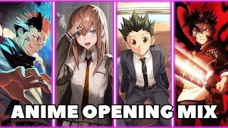 Epic Anime Opening Mix to Get You Pumped  New Anime Music 2024