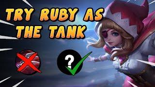 Have You Tried Ruby Tank? Its Actually Pretty Solid  Mobile Legends