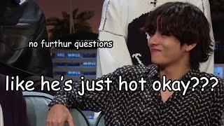 taehyung moments that are hot but dont ask me why