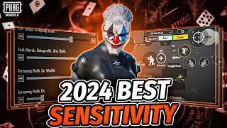 PUBG 2024 NO RECOILZERO RECOIL SENSITIVITY CODE  BGMI BEST SENSITIVITY SETTINGS.