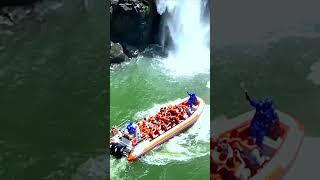 Iguazu Falls Boat Ride #brazil #shorts #sports