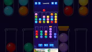 Ball Sort Puzzle Level 62 Solution Walkthrough