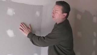 How to Drywall Sand Tape Joint