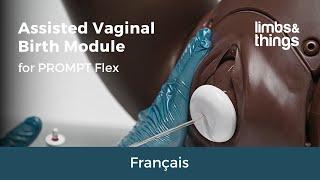 Assisted Vaginal Birth AVB for PROMPT Flex French subtitles