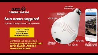 Super Câmera Lâmpada 3D Inteligente 360º - Filmadora - Mercado Livre Brasil