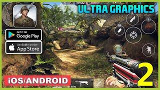 World War 2 Battle Combat Ultra Graphics Gameplay Android iOS - Part 2