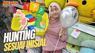 Aqilla Hunting Barang Sesuai Inisial di MR DIY  Aqillas Diary