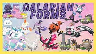 All Galarian Forms in Pokemon Sword and Shield