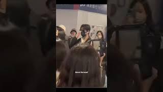 Xiaozhan️ Angrily Shouted Shanghai airport   first time I see him getting angry