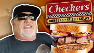 Bubba’s Food Review Checkers NEW Brisket BOSSWICH