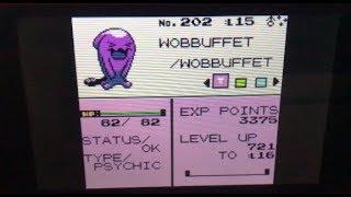 LIVE Shiny Wobbuffet from Crystal Game Corner after 1263 SRs6315 seen