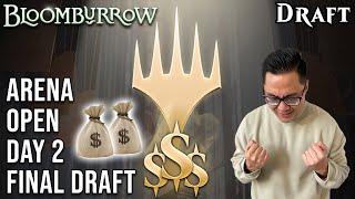 I Get $2000 If I Win This Draft  Arena Open Day 2 Final Draft  Bloomburrow Draft  MTG Arena