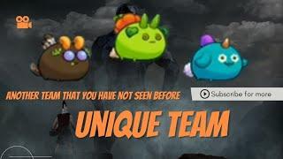 axie classic testing this unique team. Cottontail snail shell nut crack dusk with unique dawn 