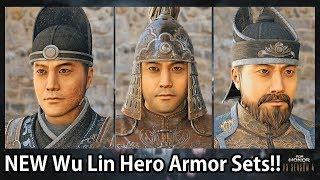 For Honor - NEW Wu Lin Hero Sun Da Armor Sets