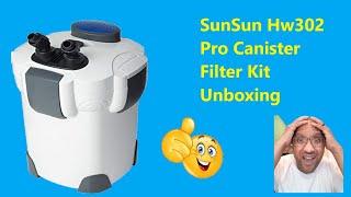 SunSun HW302 Pro Canister Aquarium Filter Unboxing